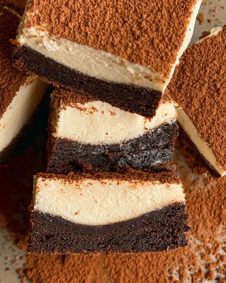 Tiramisu Brownies