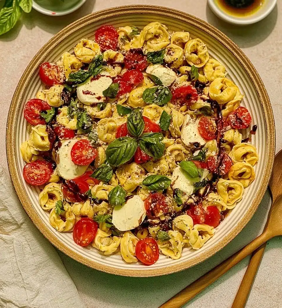 Tortellini Caprese Salad