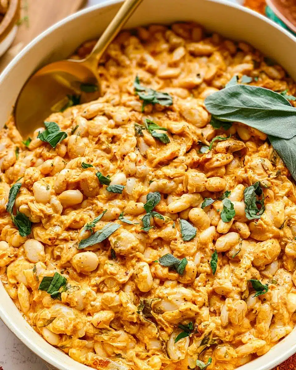 A bowl of cooked white beans showcasing their creamy texture and nutritional value.