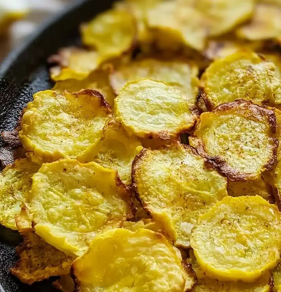 Yellow Squash Chips