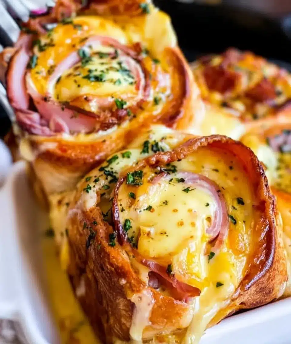 Delicious breakfast roll with eggs, bacon, and fresh ingredients