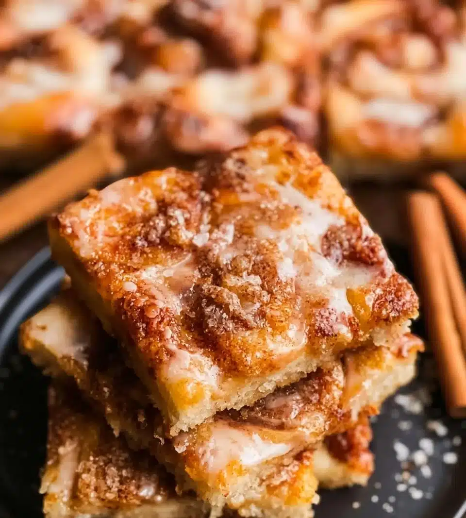 Freshly baked Cinnamon Focaccia with a golden crust and cinnamon sugar topping.