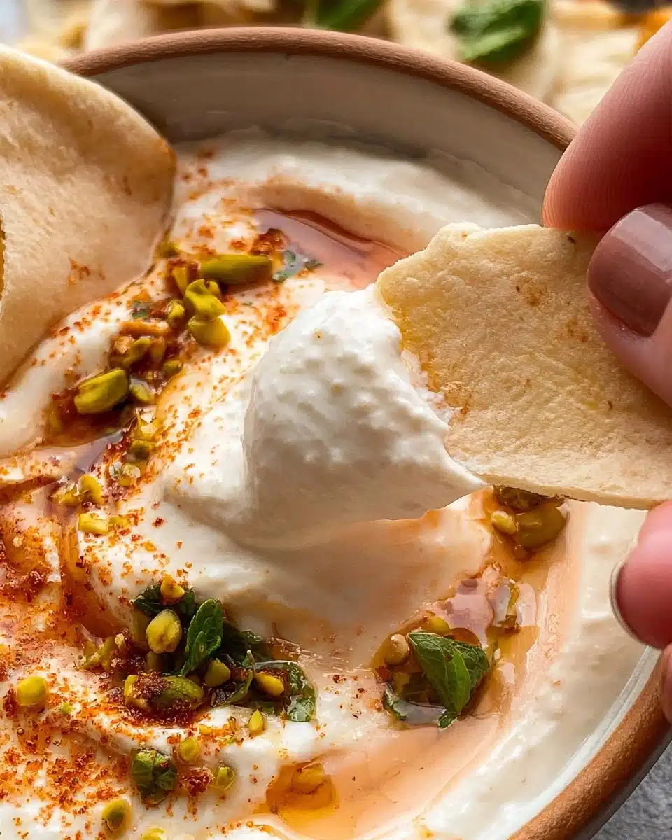 Creamy and flavorful Cottage Cheese Dip served in a bowl with fresh vegetables.