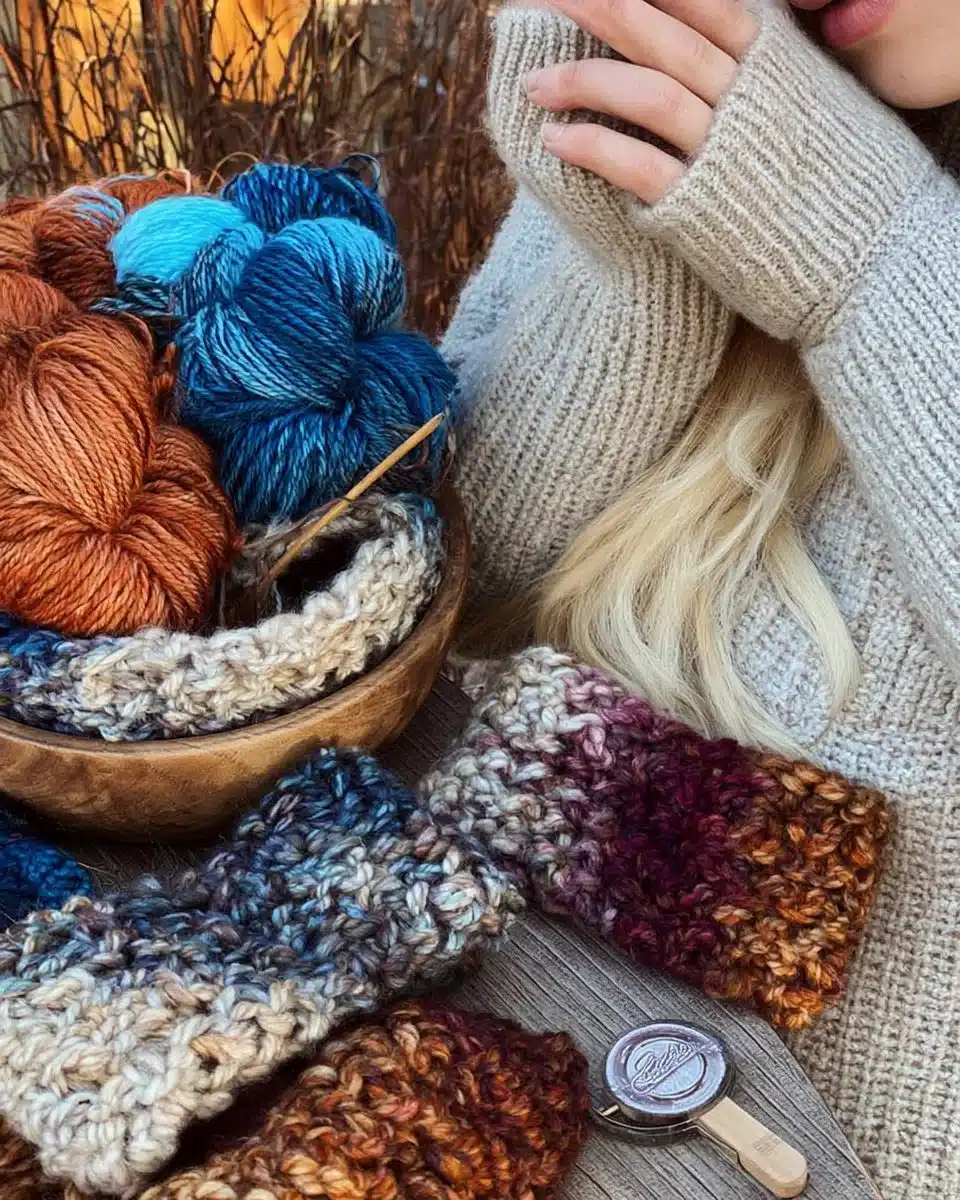 Cozy ear warmer for winter warmth and style